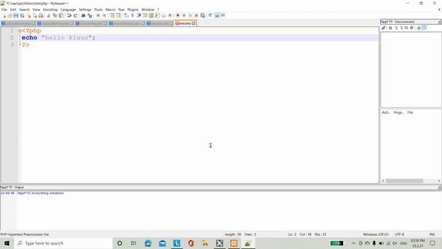 How to open and edit PHP files on XAMPP server смотреть онлайн