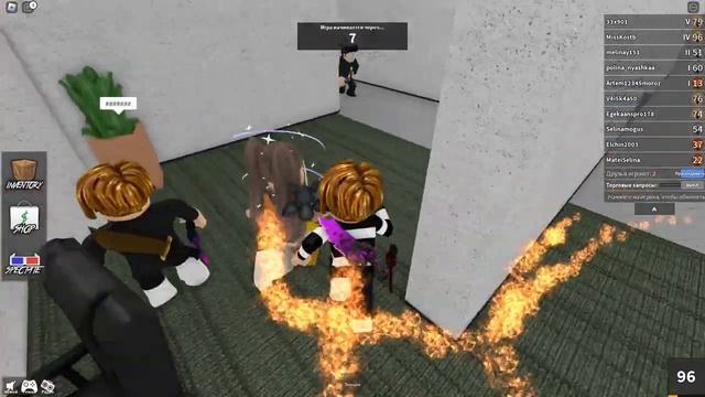ИГРАЮ В МАРДЕР МИСТЕРИ 2 С ПОЛИНОЙ И ВИКОЙ! Roblox Murder Mystery 2 смотреть онлайн