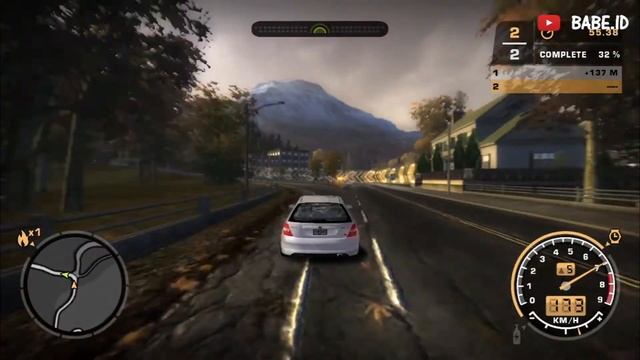 Honda Civic Type R VS Lexus IS 300 Blacklist 14 Taz - NFS MOST WANTED REDUX V2 1080p HD PART#2