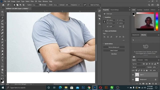 Photoshop CC 2021: How To Use Marquee Tool, Lasso Tool & Selection Tool. смотреть онлайн