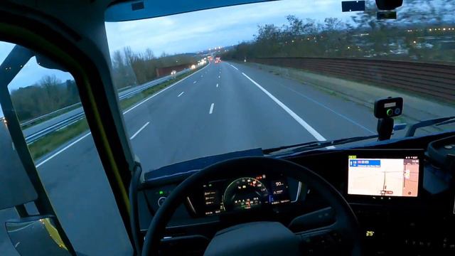 Този ден се разминахме с блокадите | Denis Kadirow TruckVloger смотреть онлайн