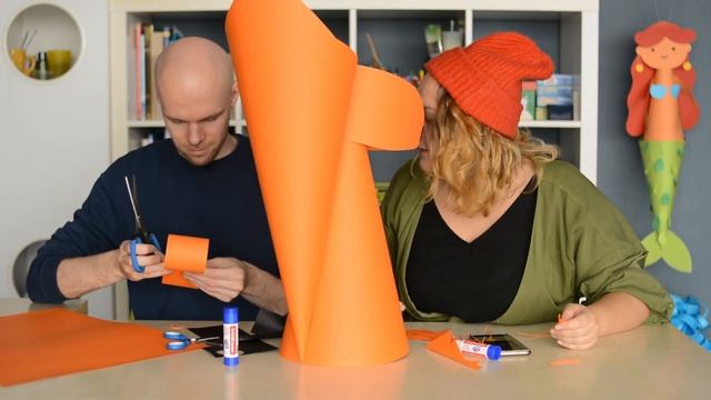 белочка - бумажная школа Игоры и Ноташи