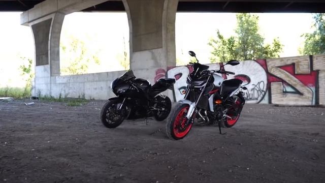 Me & Drew (Honda CBR600 RR/Yamaha MT-09) LXST CXNTURY - DISTORTION смотреть онлайн
