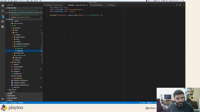 PlayToo development - Day 21 - Frontend: Edit Profile screen with React and MobX смотреть онлайн