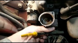 Замена корпуса термостата на Hyundai Accent  1.5 12V