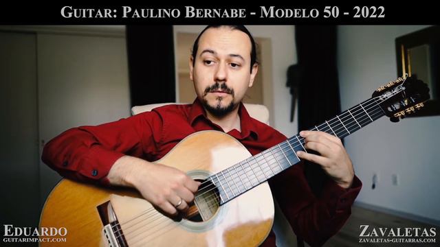 2022 Paulino Bernabe M50 Concert Classical Guitar смотреть онлайн