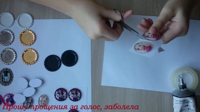 Как легко сделать стеклянный кабошон/DIY cabochon/Мастер класс смотреть онлайн