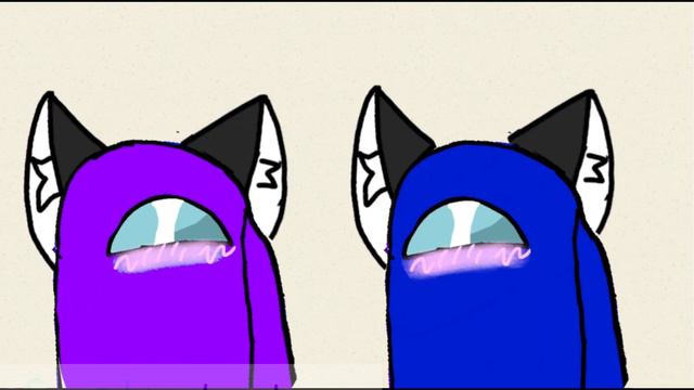 Come to me // animation meme // among us // purple x blue // смотреть онлайн