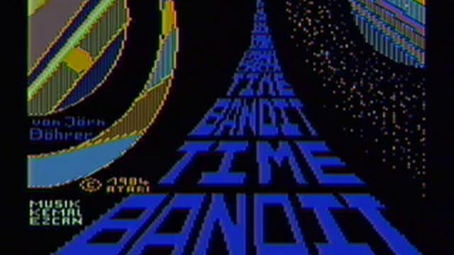 Time Bandit Atari 800 Game Play смотреть онлайн
