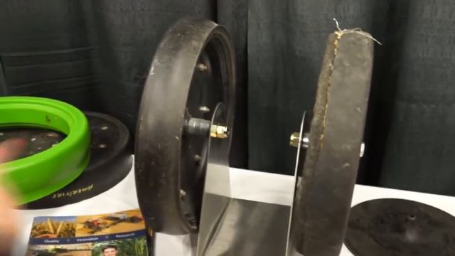 Замена резины на полиуретан увеличивает срок службы опорных колес в no-till сеялке смотреть онлайн