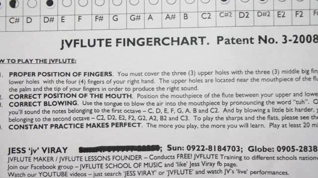 JVFLUTE FINGERCHART / MANUAL / GUIDE смотреть онлайн
