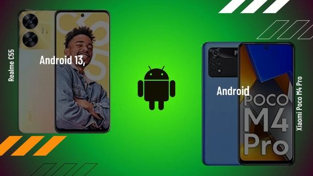 Realme C55 vs Xiaomi Poco M4 Pro full comparison смотреть онлайн