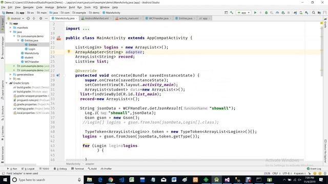 Android Web API connectivity - Tutorial смотреть онлайн