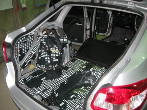 ШУМОИЗОЛЯЦИЯ БАГАЖНИКА ЛАДА ГРАНТА