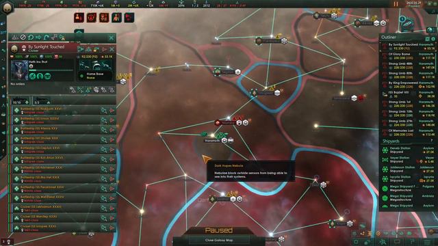 Stellaris Fleet Combat vs 11 million Crisis Fleet смотреть онлайн