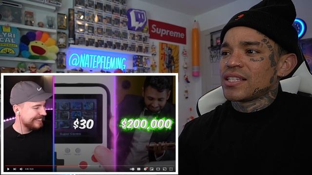 MrBeast | Beast Reacts - $1 Burger vs $10,000 Burger! [reaction] смотреть онлайн