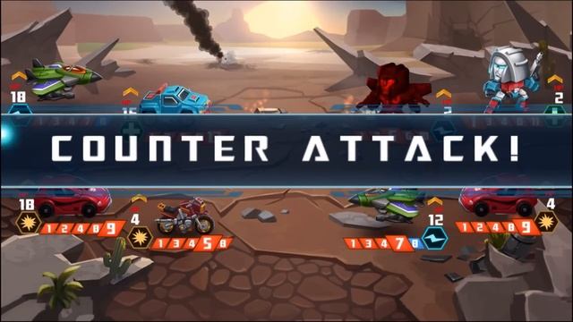 TRANSFORMERS  Battle Tactics (by DeNA Corp.) - IOS / Android - Gameplay