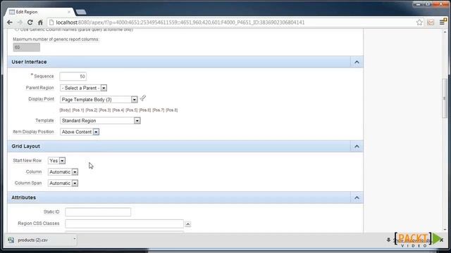Oracle APEX - Creating a Hidden Report and Linking CSV Downloads to a Button смотреть онлайн