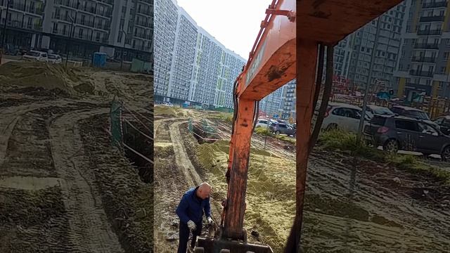 Смена ПМЖ. Работаю на экскаватора DOOSAN 180 смотреть онлайн