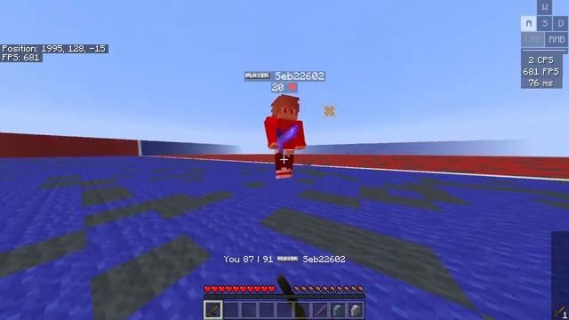 Minecraft Combat Test Snapshot Boxing Combo смотреть онлайн