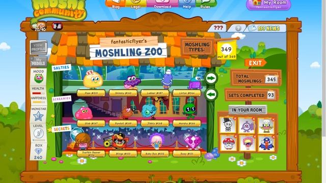 Moshi Community- All 349 moshling animations (game still closed) смотреть онлайн