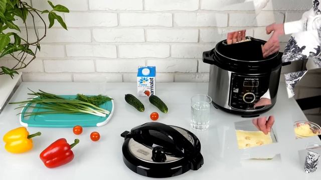 Мультиварка Polaris PPC 1305AD с функцией готовки под давлением