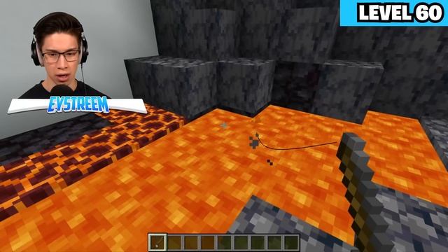 Testing Minecraft Secret Bases from Level 1 to Level 100 смотреть онлайн