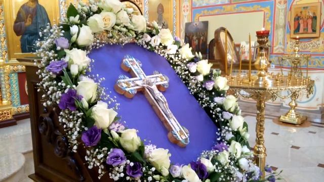 Изнесение честных древ Животворящего Креста. Ч.2. 14.08.2017, Новомученический храм, г.Королёв смотреть онлайн