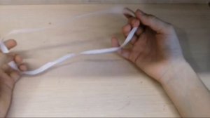 фокус с кольцом из бумаги