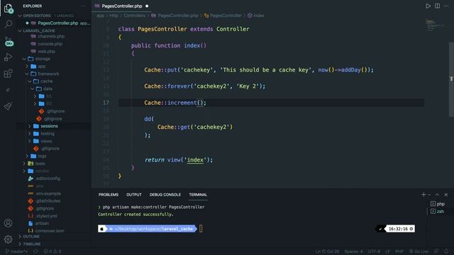 Cache in Laravel | How to Create Cache in Laravel | How to Use Cache in Laravel смотреть онлайн