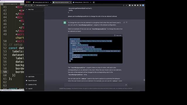 Can ChatGPT create a Chart in Chart JS смотреть онлайн