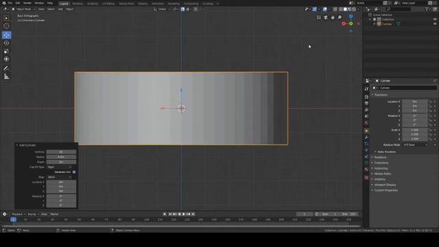 Blender. Моделирование реальной детали. Точное моделирование.