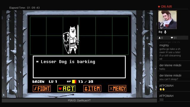 My Name is... Bacon? - Undertale for PS4: Part 1 смотреть онлайн