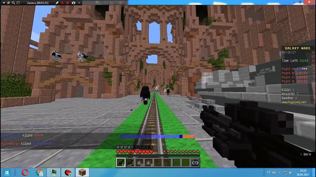 Играем в Minecraft на сервере Hypixel Galaxy Wars. +Раздача аккаунтов майнкрафт. смотреть онлайн
