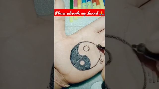Circle ⭕ tattoo on hand #shorts#trending смотреть онлайн