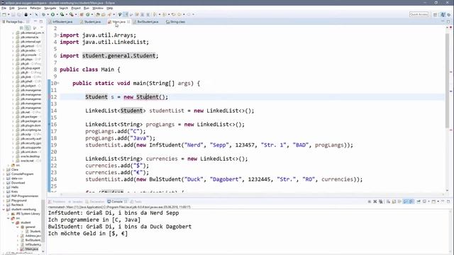 ? JAVA | Vererbung 14 - Abstrakte Klassen und Methoden mit abstract смотреть онлайн