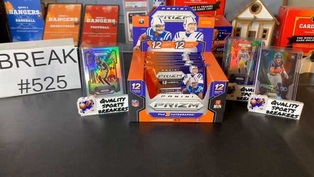 BREAK #525 2023 Panini Prizm Football Hobby Box смотреть онлайн