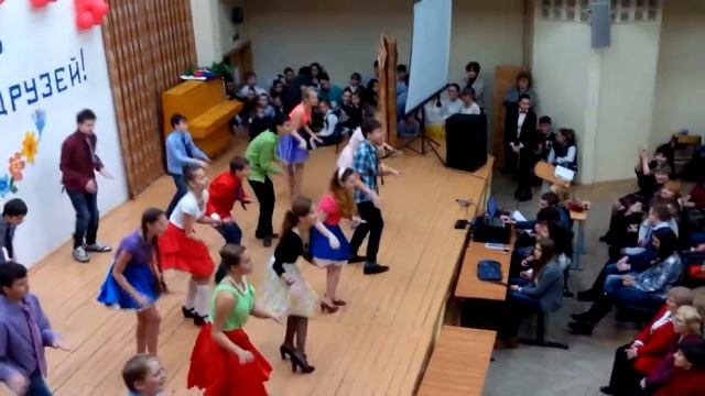 Стиляги 6-2-й класс школа №1 г. Твери 2014 г смотреть онлайн