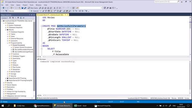 Excel VBA Introduction Part 56.7 - Stored Procedures and Parameters with ADO смотреть онлайн