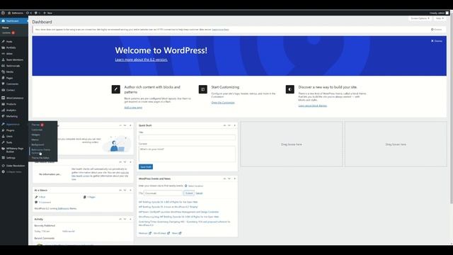 Bathrooms Wordpress Theme Install смотреть онлайн