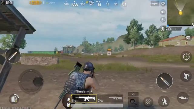 PUBG MOBILE 0.4.0 Shooting range, training mode and setting menu смотреть онлайн