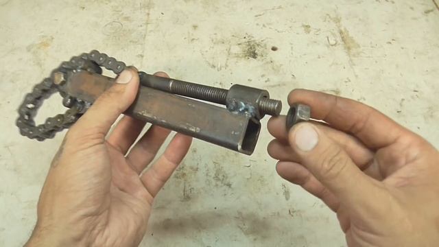 Сделай и себе этот простой Труборез из цепи !!! смотреть онлайн