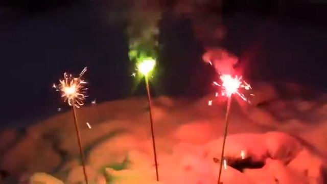 Бенгальские свечи цветопламенные смотреть онлайн