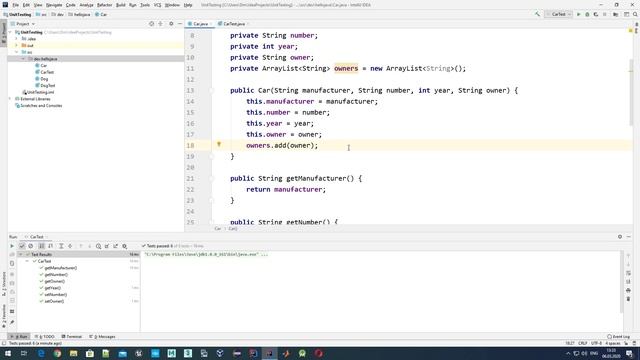 Модульное тестирование / Unit Testing в Java: Тестирование тесно связанных методов смотреть онлайн