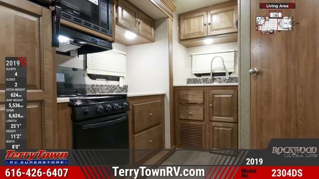 2019 Rockwood Ultra Lite 2304DS Travel Trailer For Sale TerryTown RV Superstore смотреть онлайн
