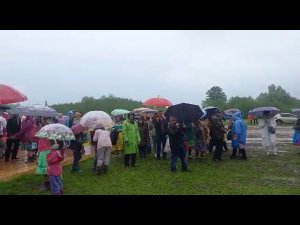 Выступление марийского фольклорного ансамбля "Марий памаш"