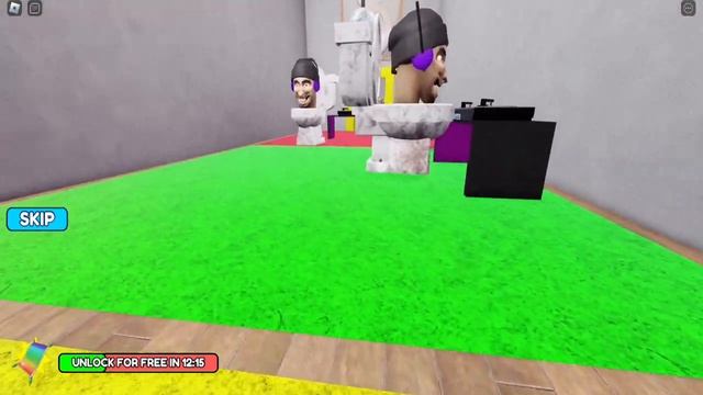 ESCAPE SKIBIDI TOILET (OBBY) Full Walkthrough | ROBLOX смотреть онлайн