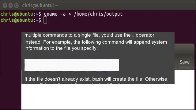 How to Save the Output of a Command to a File in Bash (aka the Linux and macOS Terminal) смотреть онлайн