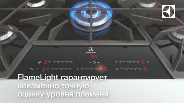Газовая варочная панель Electrolux с технологией TouchSure смотреть онлайн