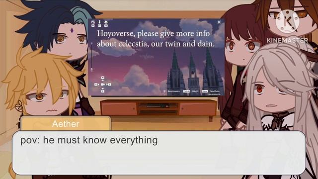 Traveller react to The Truth of Teyvat || Theories || Genshin impact react смотреть онлайн